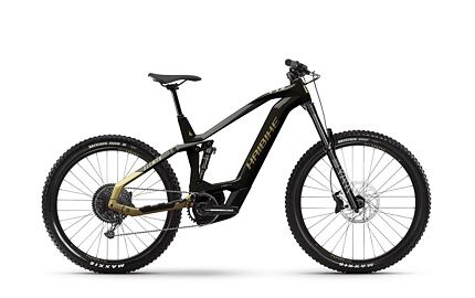 Haibike AllMtn CF 8 - Black/gold - gloss