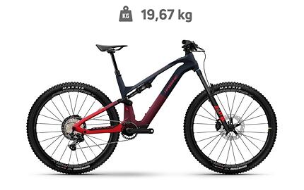 Haibike Lyke CF 11 - royal/red/tuscan - matt