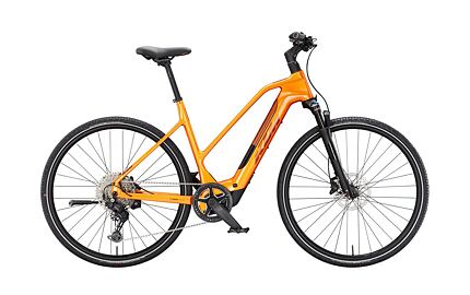 KTM Macina Cross SX Elite Damen - burnt orange matt (blk+orange)