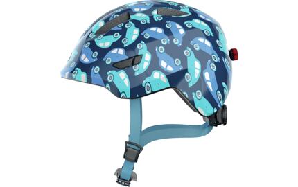 přilba ABUS - Smiley 3.0 LED blue car