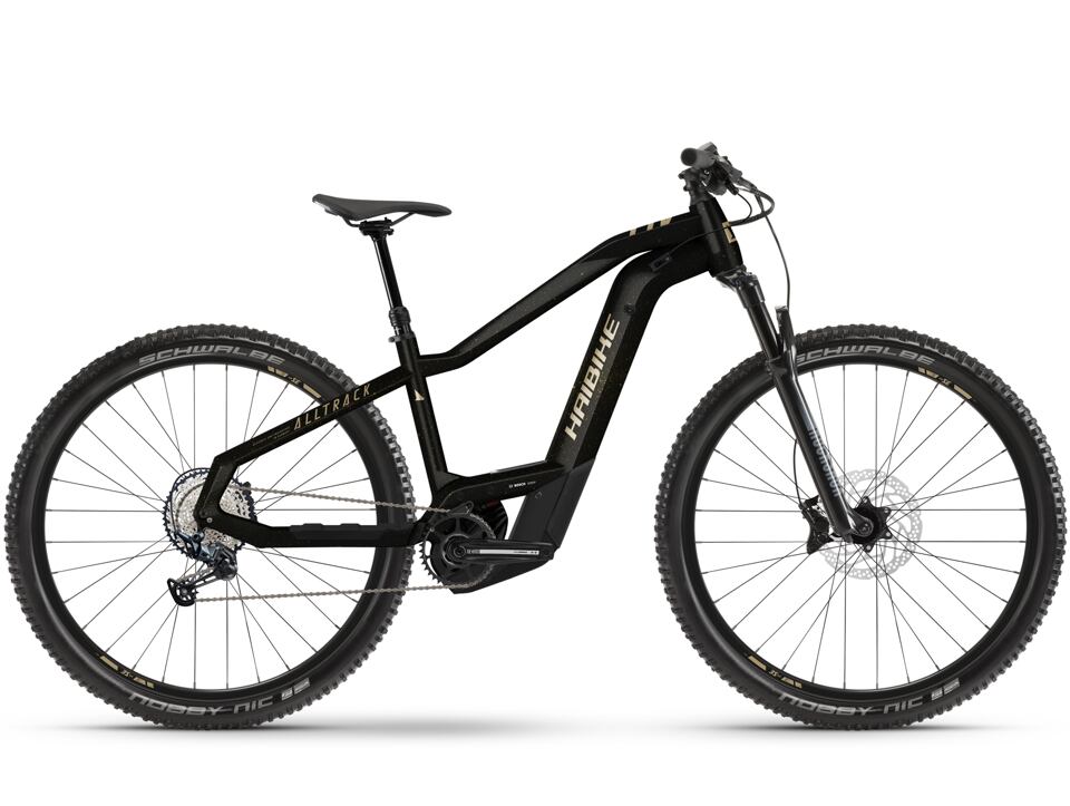 Haibike Alltrack 10 27,5 - Gloss Black Metallic Tan