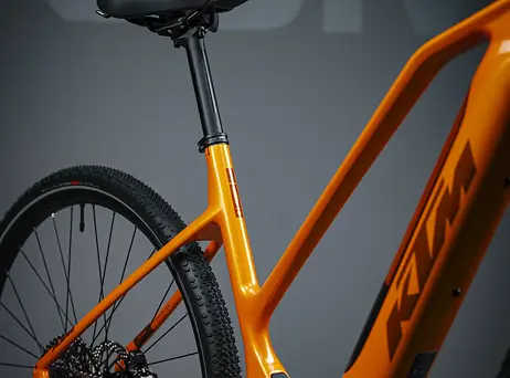 KTM Macina Cross SX Elite Damen - burnt orange matt (blk+orange)