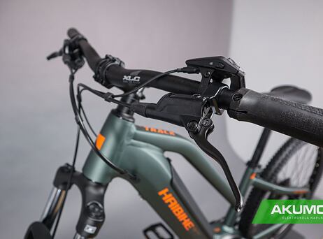 Haibike Alltrack vel. 37 cm - olive/orange - matt