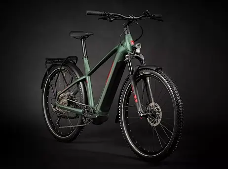 Haibike TREKKING 5 - High - olive/red - gloss